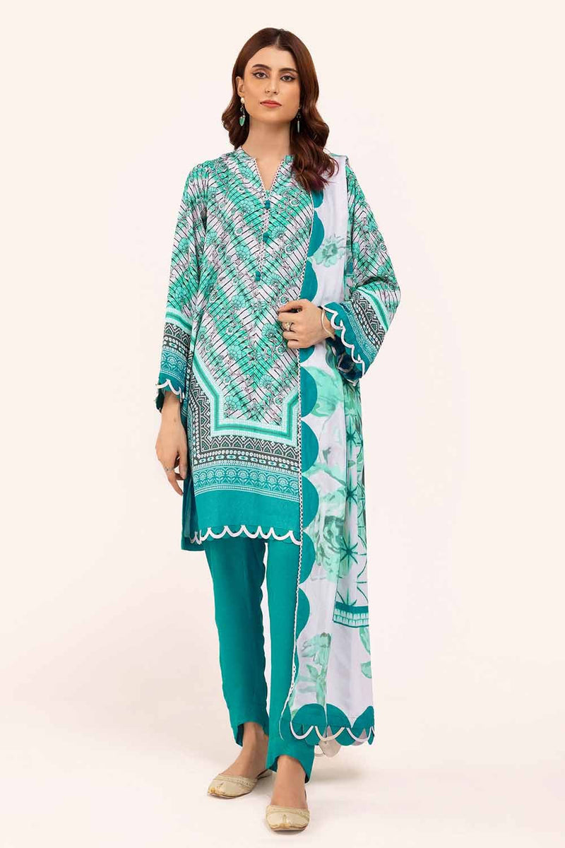 Gul Ahmed | Winter Collection 24 | Karandi Suit AY-42003 by Gul Ahmed - Designer Dress - Type: Ladies Clothes - Available at Libayah - 100% Original