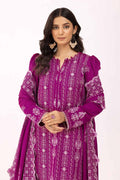 Gul Ahmed | Winter Collection 24 | Karandi Dupatta AY-42009 by Gul Ahmed - Designer Dress - Type: Ladies Clothes - Available at Libayah - 100% Original