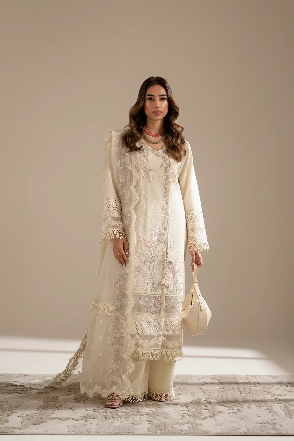 Azzal | Aghaaz Luxury Lawn | Mashl by Azzal - Designer Dress - Type: Ladies Clothes - Available at Libayah - 100% Original
