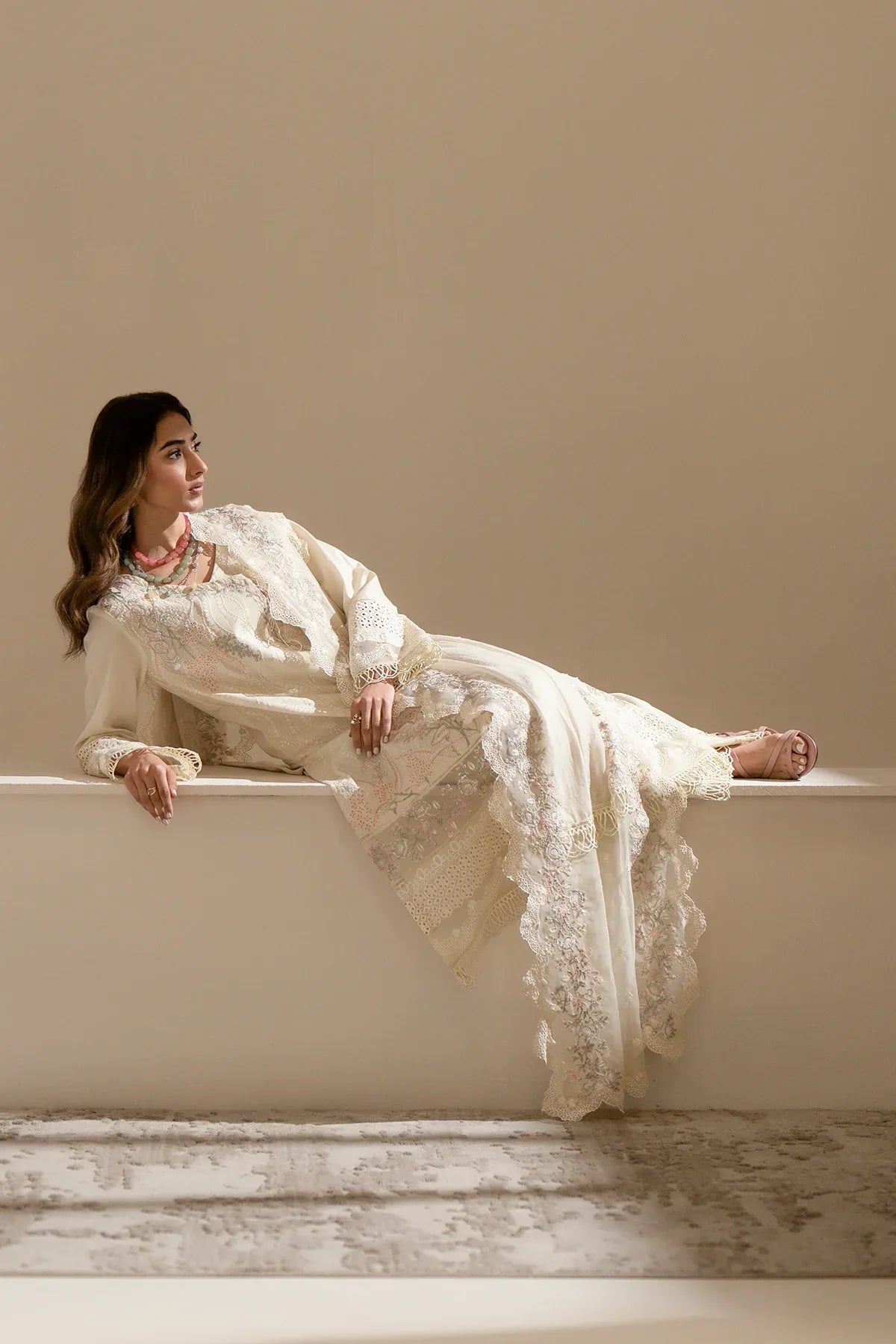 Azzal | Aghaaz Luxury Lawn | Mashl by Azzal - Designer Dress - Type: Ladies Clothes - Available at Libayah - 100% Original