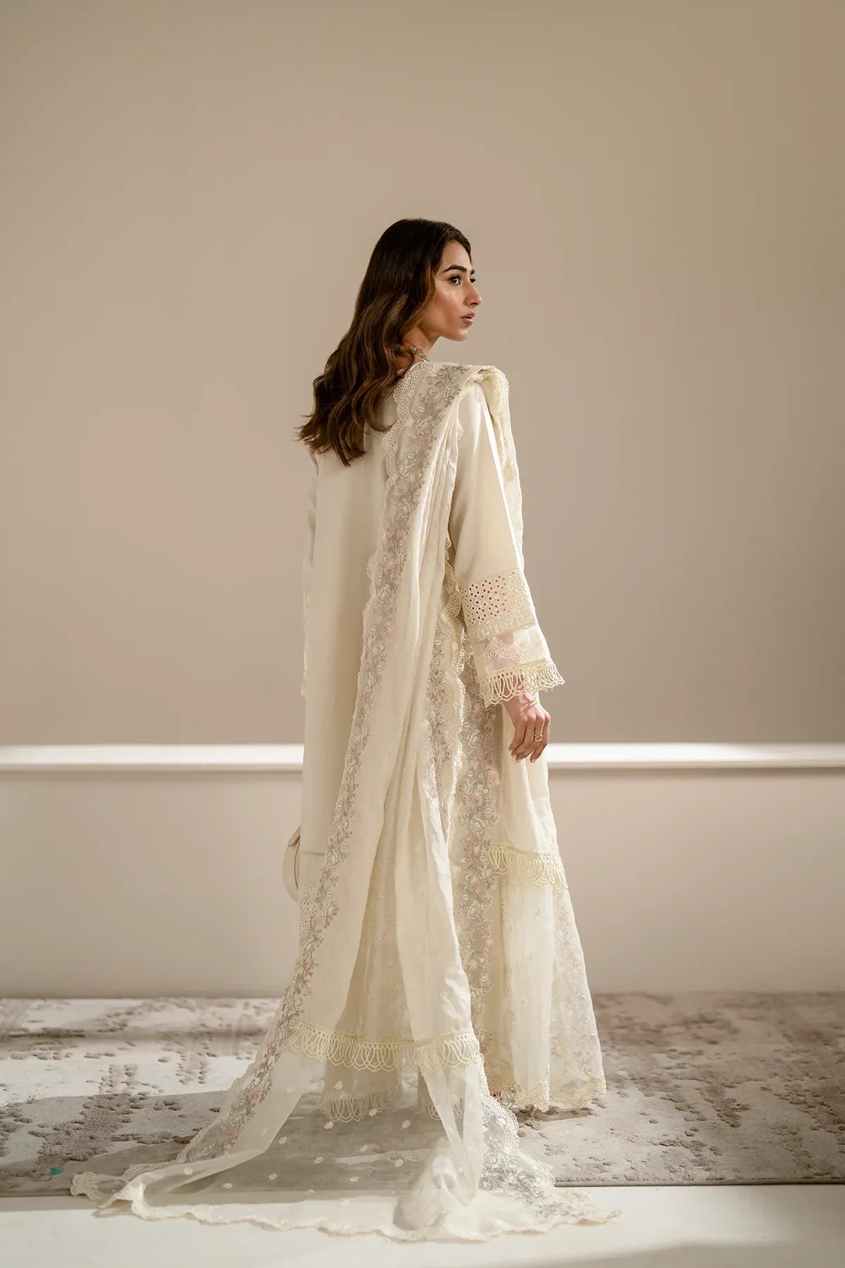 Azzal | Aghaaz Luxury Lawn | Mashl by Azzal - Designer Dress - Type: Ladies Clothes - Available at Libayah - 100% Original