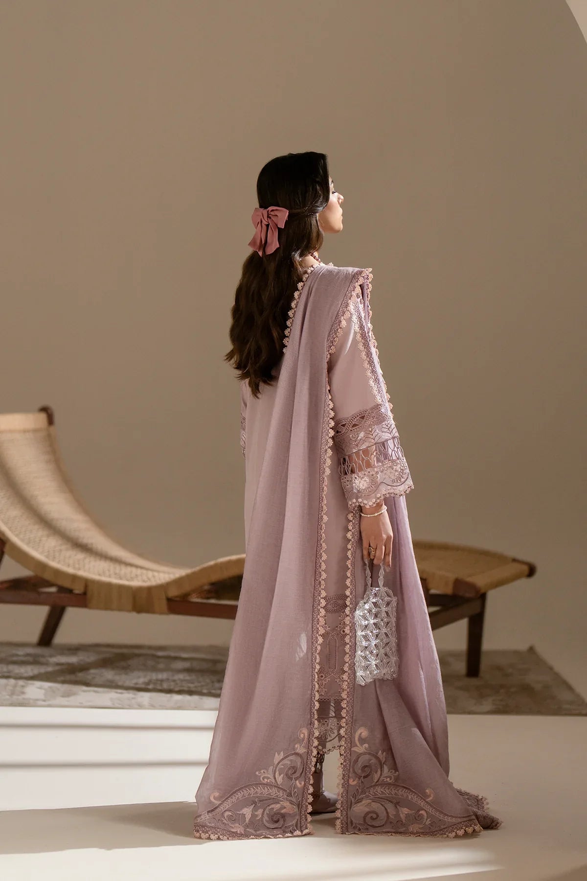 Azzal | Aghaaz Luxury Lawn | Rukhsaar by Azzal - Designer Dress - Type: Ladies Clothes - Available at Libayah - 100% Original