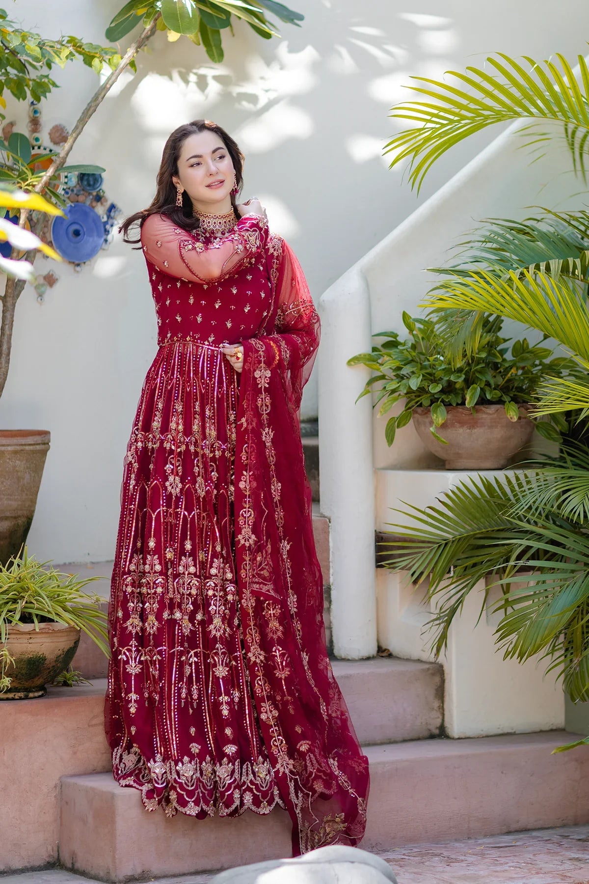 Azzal | Noor Wedding Formals | Gulaab by Azzal - Designer Dress - Type: Ladies Clothes - Available at Libayah - 100% Original