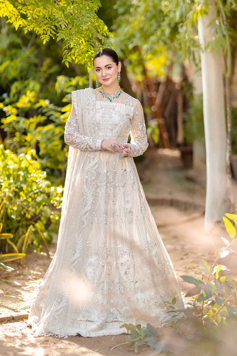 Azzal | Noor Wedding Formals | Safed by Azzal - Designer Dress - Type: Ladies Clothes - Available at Libayah - 100% Original
