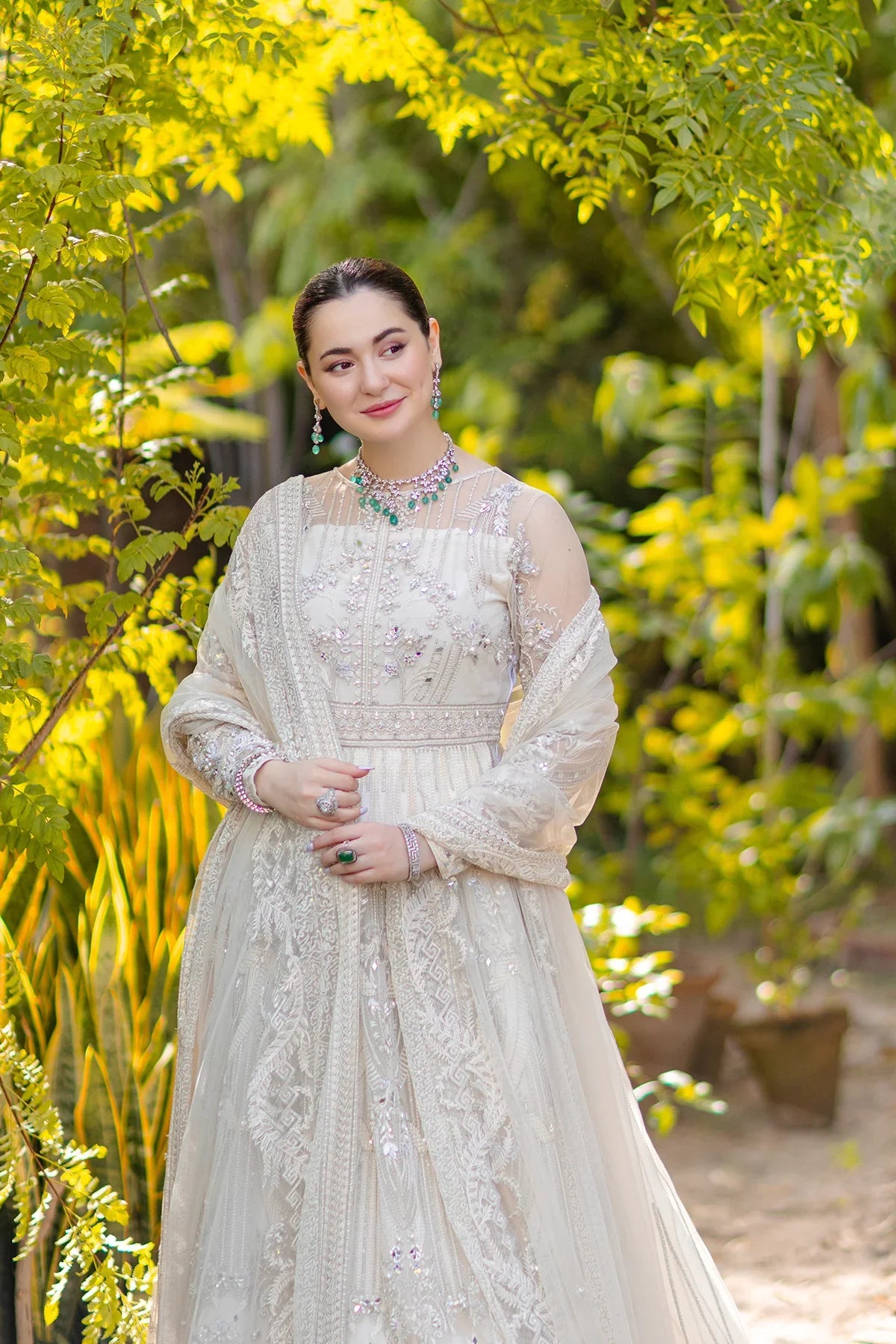 Azzal | Noor Wedding Formals | Safed by Azzal - Designer Dress - Type: Ladies Clothes - Available at Libayah - 100% Original