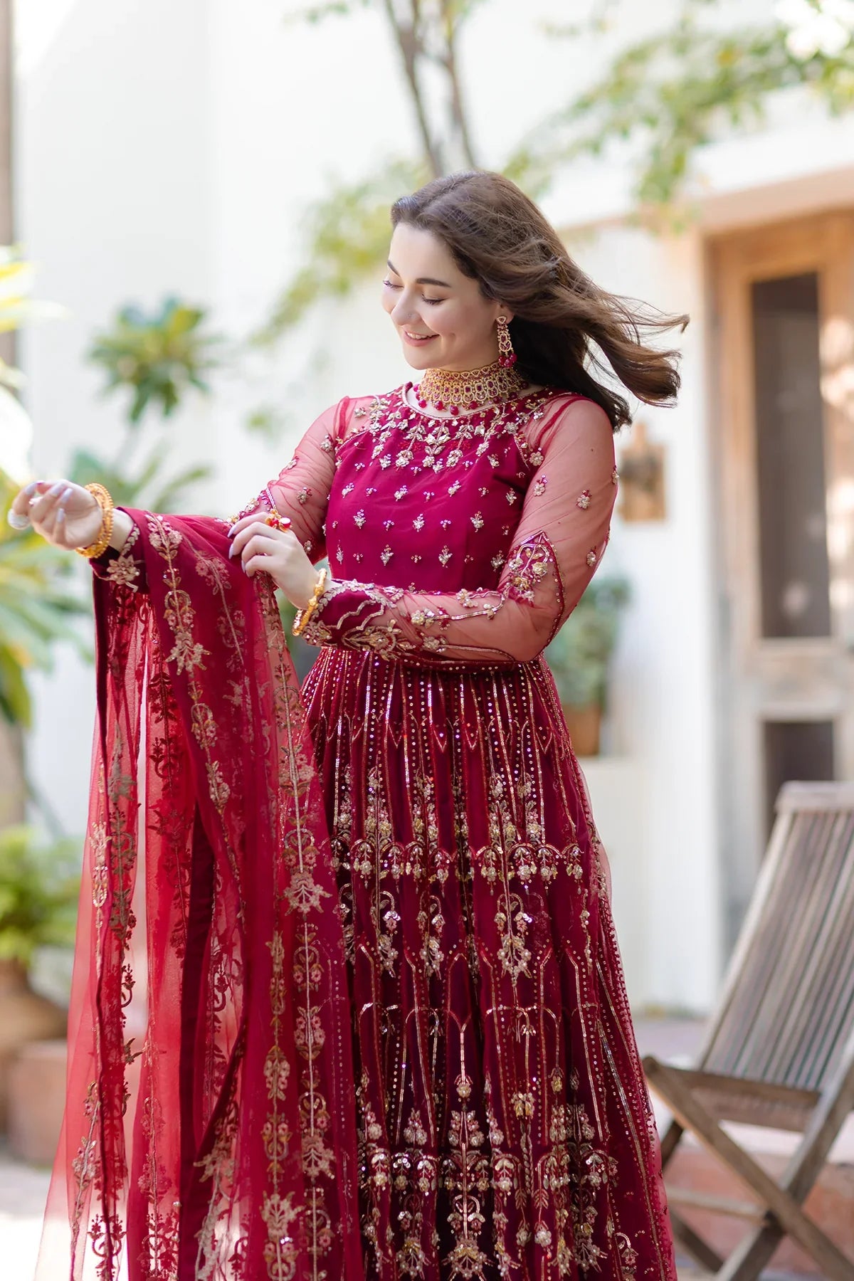 Azzal | Noor Wedding Formals | Gulaab by Azzal - Designer Dress - Type: Ladies Clothes - Available at Libayah - 100% Original