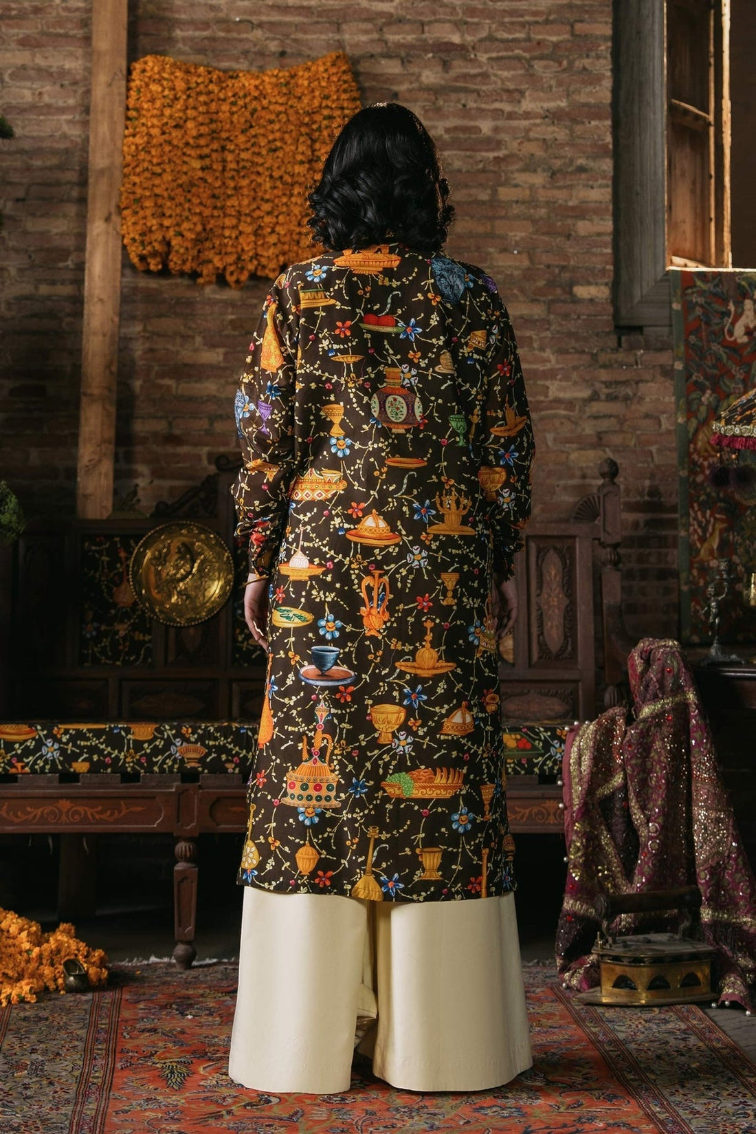 Fahad Hussayn | Lawn Banger | Ayyar by Fahad Hussayn - Designer Dress - Type: Ladies Clothes - Available at Libayah - 100% Original