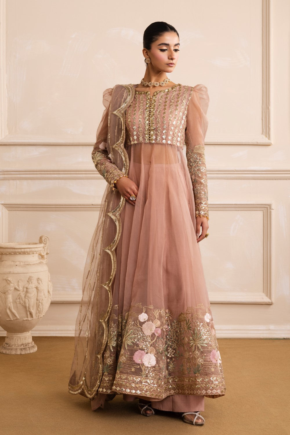 Maryum N Maria | Izara Formals | AZITA - MW40032 by Maryum N Maria - Designer Dress - Type: Ladies Clothes - Available at Libayah - 100% Original