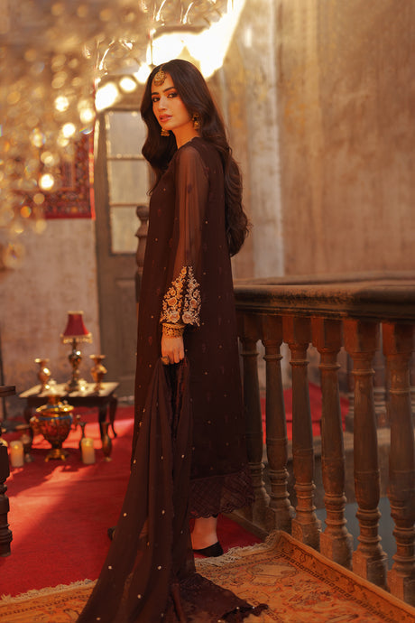 Azure | Ensembles Embroidered Formals | Amber Aura by Azure - Designer Dress - Type: Ladies Clothes - Available at Libayah - 100% Original