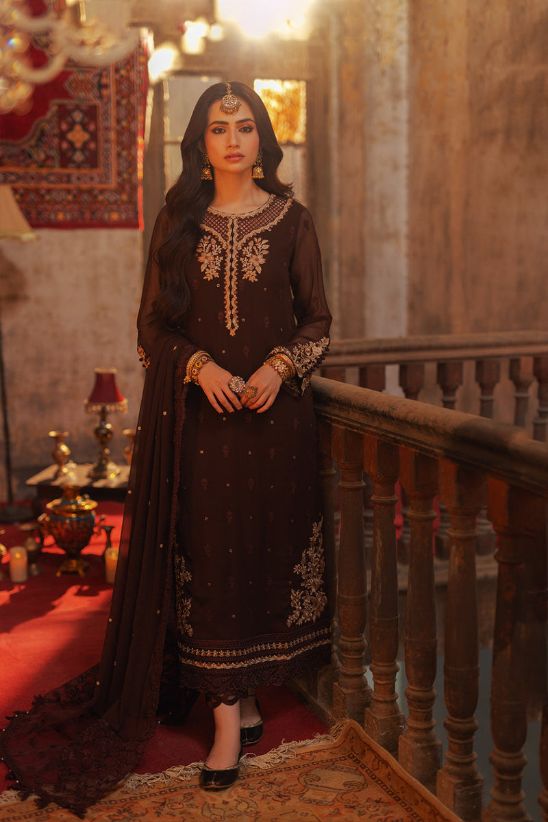 Azure | Ensembles Embroidered Formals | Amber Aura by Azure - Designer Dress - Type: Ladies Clothes - Available at Libayah - 100% Original