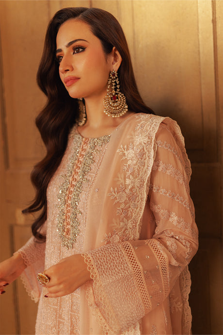 Azure | Ensembles Embroidered Formals | Coral Haze by Azure - Designer Dress - Type: Ladies Clothes - Available at Libayah - 100% Original