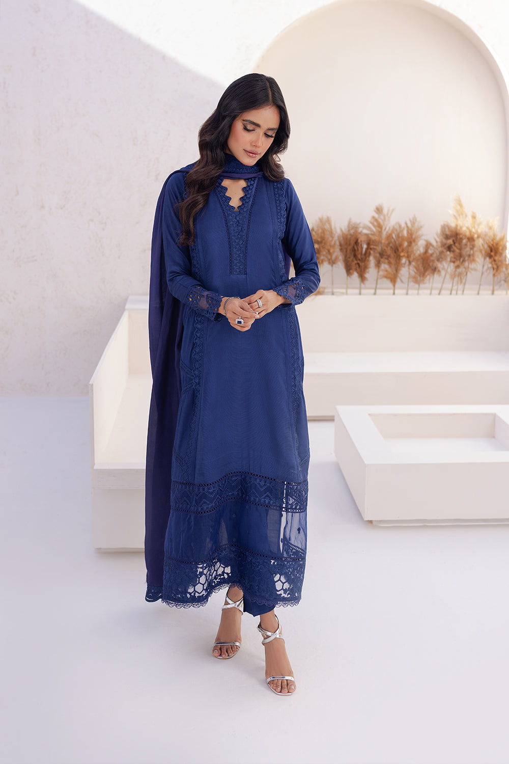 Azure | Ensembles Embroidered Formals | Imperial Iris by Azure - Designer Dress - Type: Ladies Clothes - Available at Libayah - 100% Original