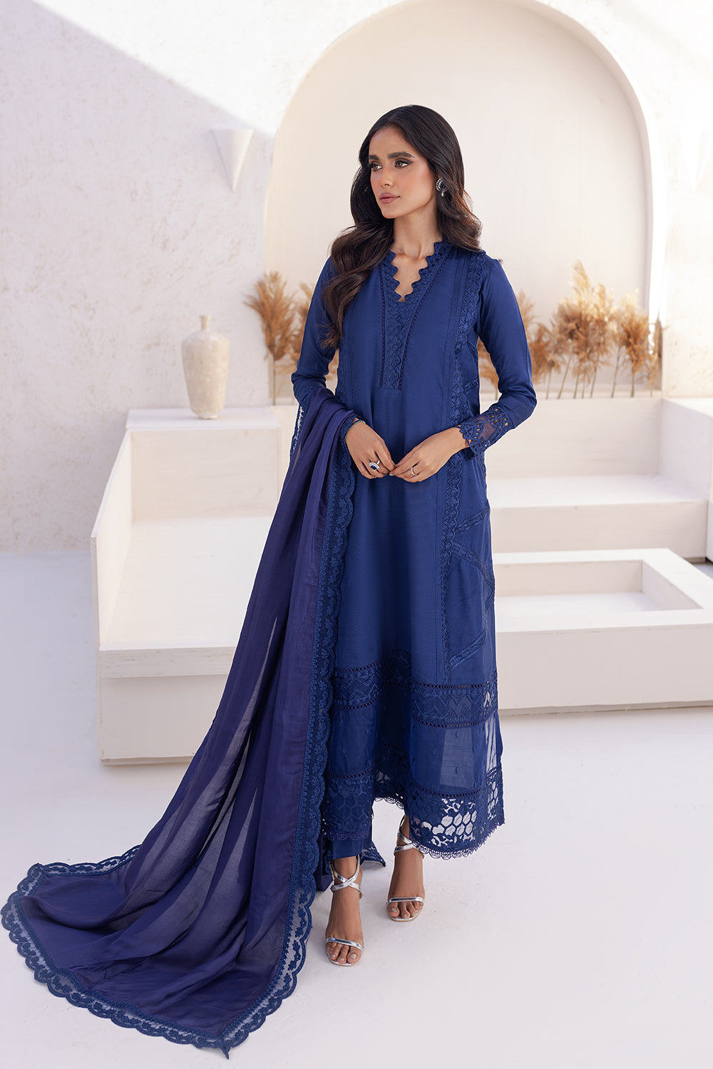 Azure | Ensembles Embroidered Formals | Imperial Iris by Azure - Designer Dress - Type: Ladies Clothes - Available at Libayah - 100% Original