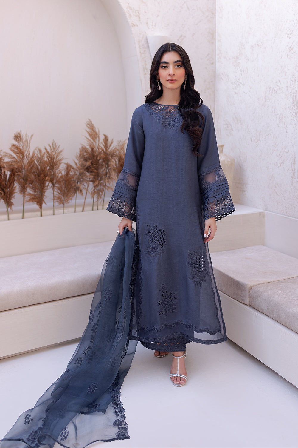 Azure | Ensembles Embroidered Formals | Misty Dream by Azure - Designer Dress - Type: Ladies Clothes - Available at Libayah - 100% Original
