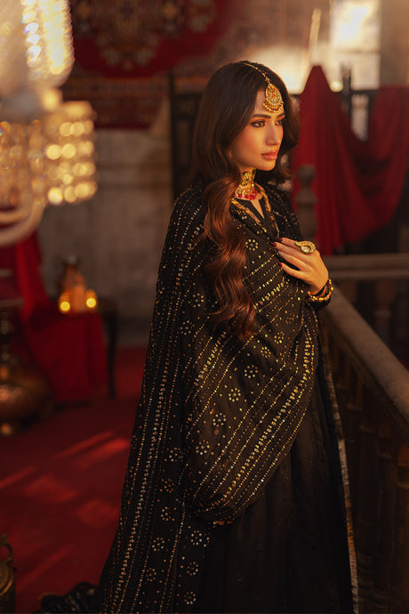 Azure | Ensembles Embroidered Formals | Noir Majesty by Azure - Designer Dress - Type: Ladies Clothes - Available at Libayah - 100% Original