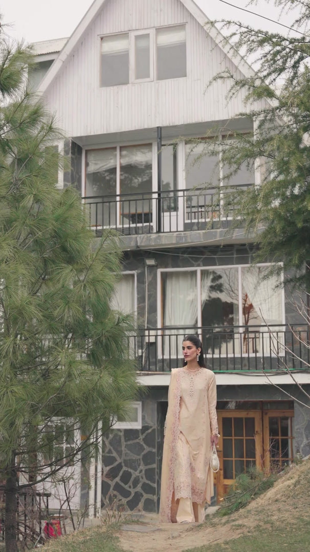 Qalamkar | Qlinekari Lawn | DC-12 Disa by Qalamkar - Designer Dress - Type: Ladies Clothes - Available at Libayah - 100% Original