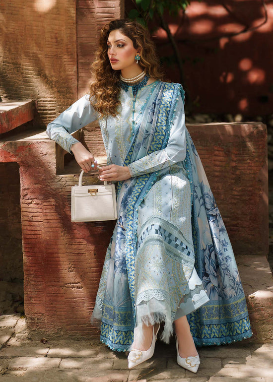 Shurooq | Luxury Lawn 24 | AYSEL by Shurooq - Designer Dress - Type: Ladies Clothes - Available at Libayah - 100% Original