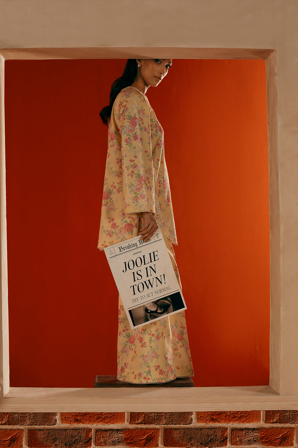 Saira Rizwan | Joolie Co ords | YELLOW-JBP25-01 by Saira Rizwan - Designer Dress  - Type : Ladies Clothes - Available at Libayah - 100% Original 