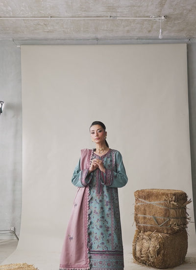 Asim Jofa | Kashmiri Collection 25 | AJULK-03 by Asim Jofa - Designer Dress  - Type : Ladies Clothes - Available at Libayah - 100% Original 