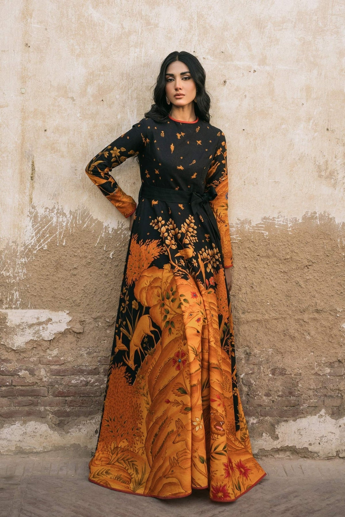 Fahad Hussayn | Lawn Banger | Baburnama by Fahad Hussayn - Designer Dress - Type: Ladies Clothes - Available at Libayah - 100% Original