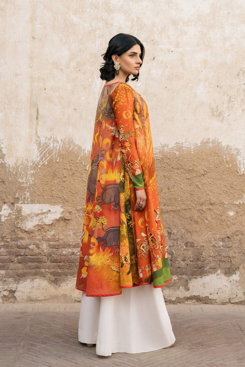 Fahad Hussayn | Lawn Banger | Baori by Fahad Hussayn - Designer Dress - Type: Ladies Clothes - Available at Libayah - 100% Original