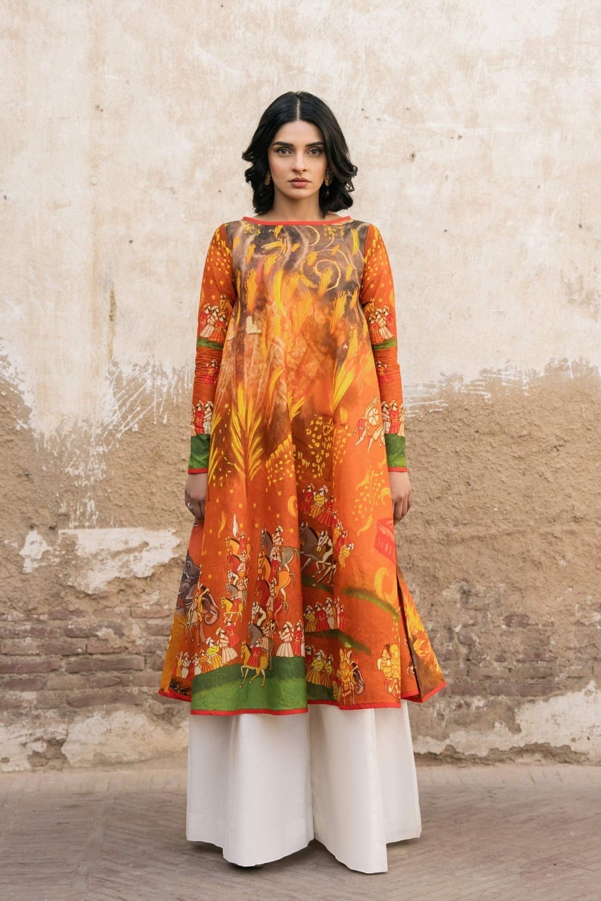 Fahad Hussayn | Lawn Banger | Baori by Fahad Hussayn - Designer Dress - Type: Ladies Clothes - Available at Libayah - 100% Original