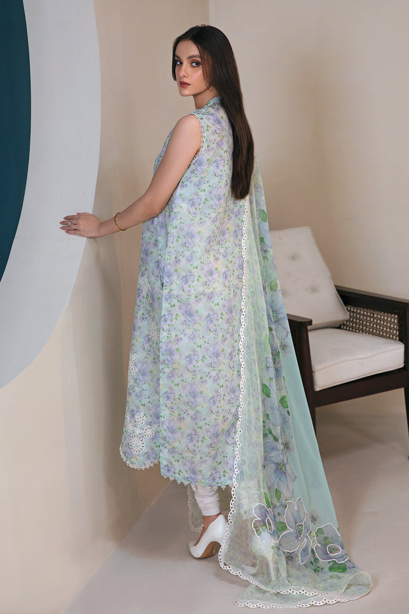 Baroque | Lawn Collection 24 | UF-357 by Baroque - Designer Dress - Type: Ladies Clothes - Available at Libayah - 100% Original