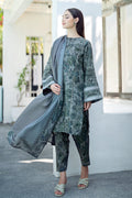 Baroque | Lawn Collection 24 | UF-551 by Baroque - Designer Dress - Type: Ladies Clothes - Available at Libayah - 100% Original