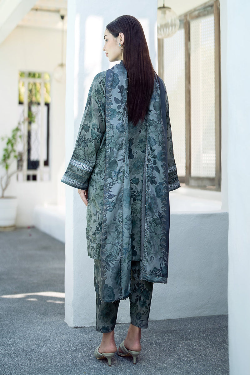 Baroque | Lawn Collection 24 | UF-551 by Baroque - Designer Dress - Type: Ladies Clothes - Available at Libayah - 100% Original