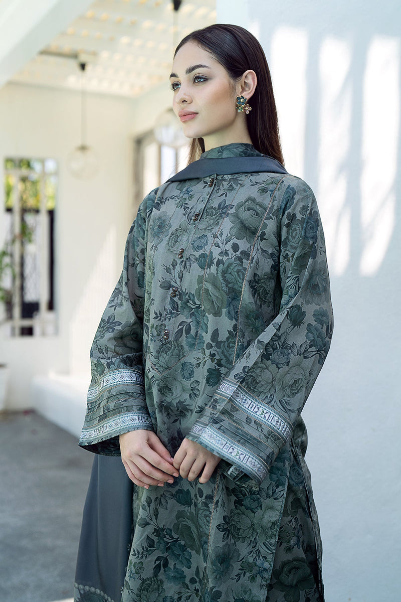 Baroque | Lawn Collection 24 | UF-551 by Baroque - Designer Dress - Type: Ladies Clothes - Available at Libayah - 100% Original