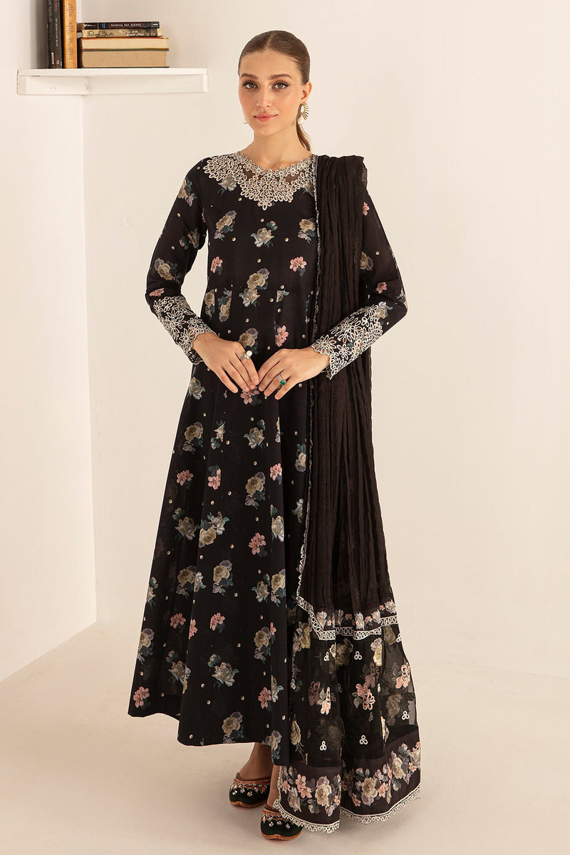Baroque | Lawn Collection 24 | UF-406 by Baroque - Designer Dress - Type: Ladies Clothes - Available at Libayah - 100% Original