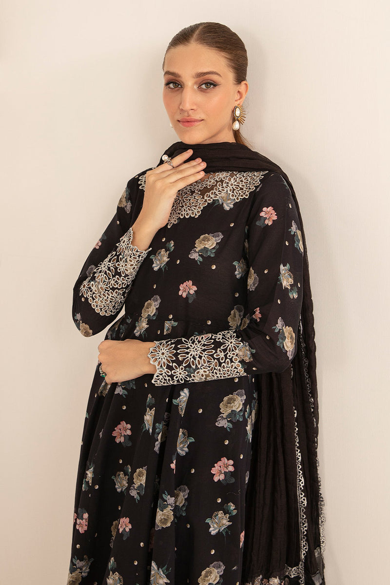 Baroque | Lawn Collection 24 | UF-406 by Baroque - Designer Dress - Type: Ladies Clothes - Available at Libayah - 100% Original