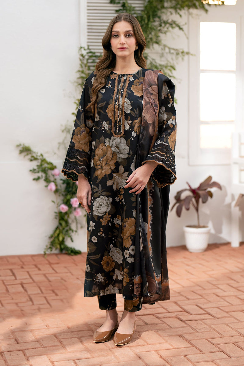 Baroque | Lawn Collection 24 | UF-540 by Baroque - Designer Dress - Type: Ladies Clothes - Available at Libayah - 100% Original