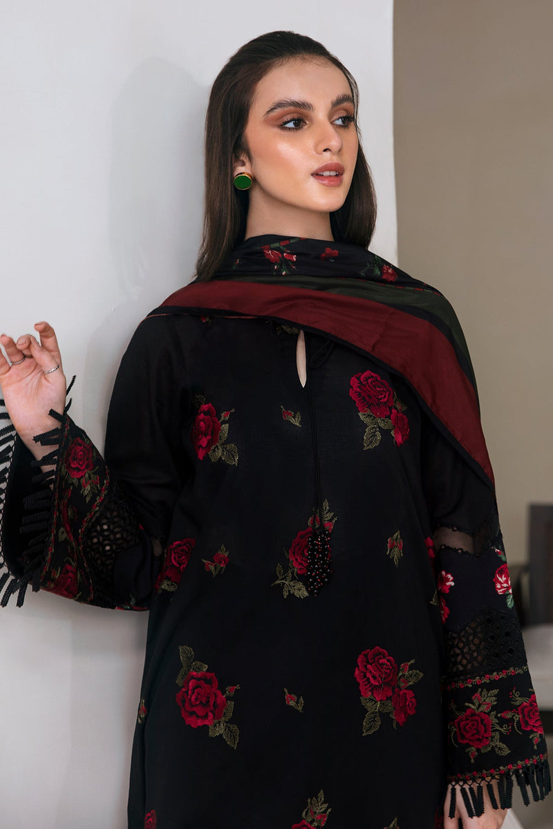 Baroque | Lawn Collection 24 | UF-361 by Baroque - Designer Dress - Type: Ladies Clothes - Available at Libayah - 100% Original