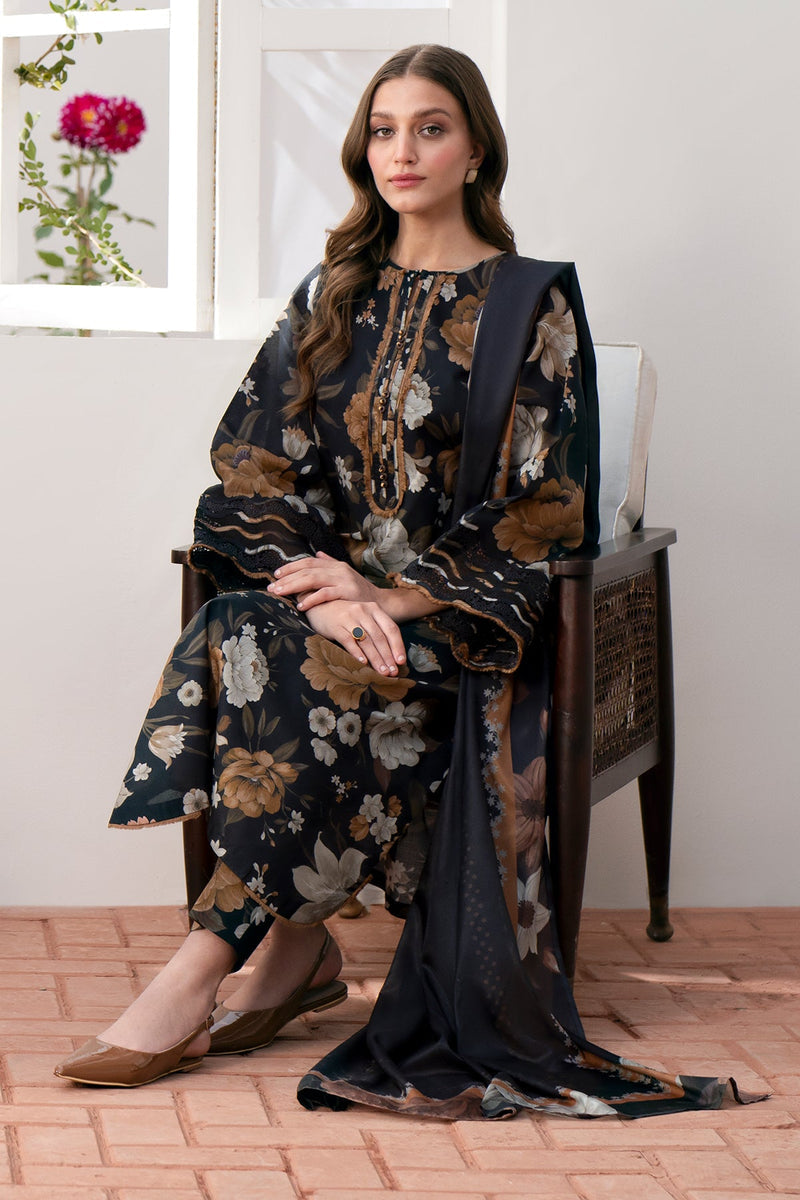 Baroque | Lawn Collection 24 | UF-540 by Baroque - Designer Dress - Type: Ladies Clothes - Available at Libayah - 100% Original