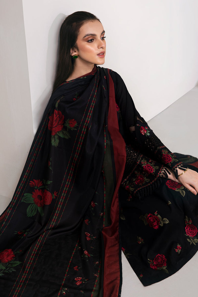 Baroque | Lawn Collection 24 | UF-361 by Baroque - Designer Dress - Type: Ladies Clothes - Available at Libayah - 100% Original