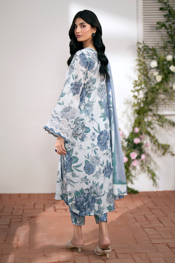 Baroque | Lawn Collection 24 | UF-541 by Baroque - Designer Dress - Type: Ladies Clothes - Available at Libayah - 100% Original