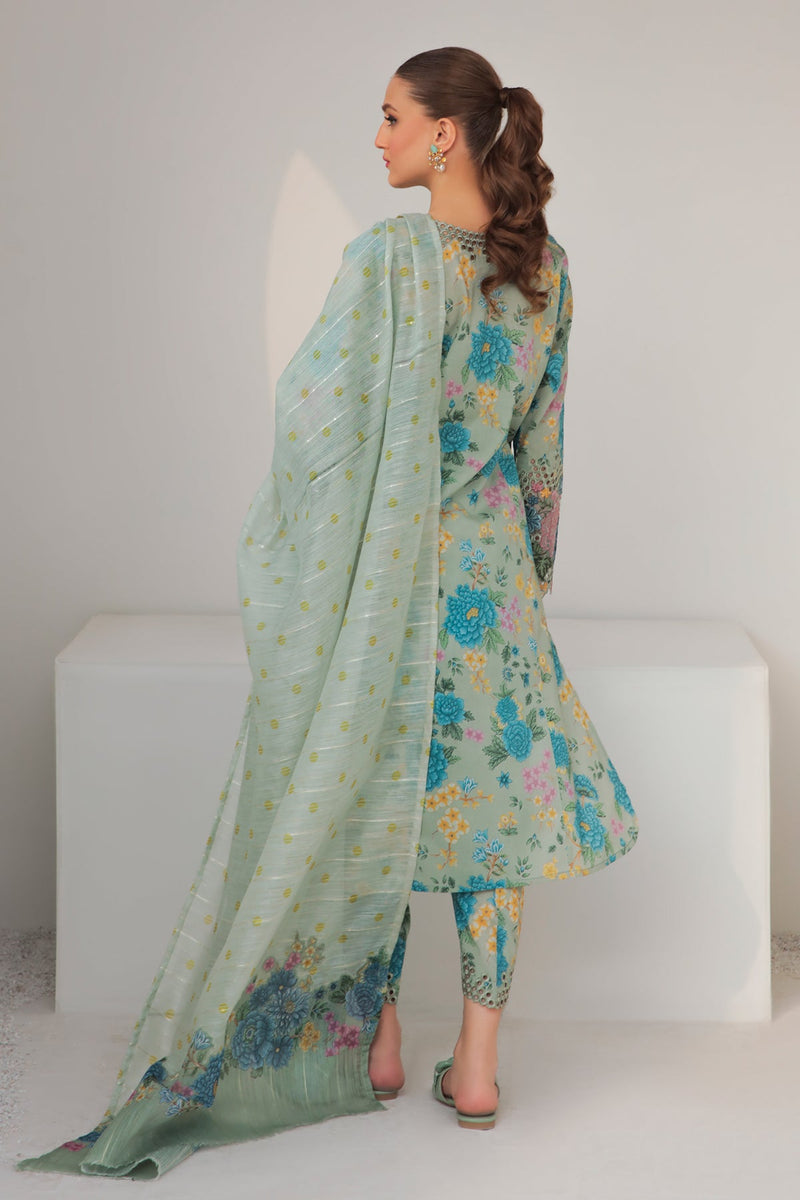 Baroque | Lawn Collection 24 | UF-310 by Baroque - Designer Dress - Type: Ladies Clothes - Available at Libayah - 100% Original