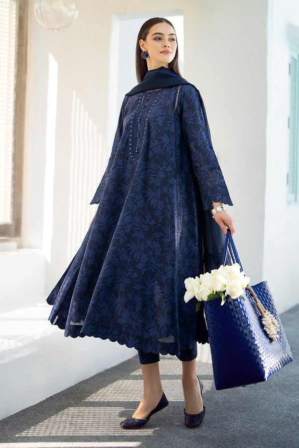 Baroque | Lawn Collection 24 | UF-544 by Baroque - Designer Dress - Type: Ladies Clothes - Available at Libayah - 100% Original