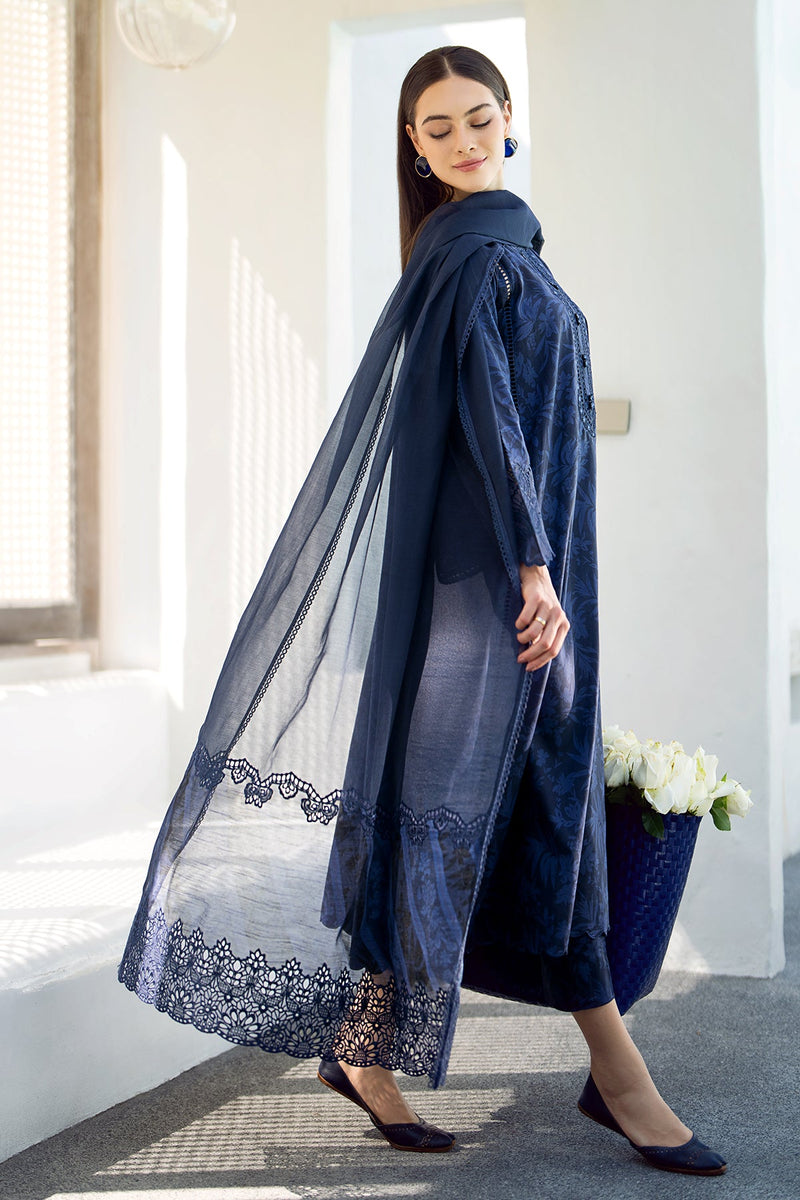 Baroque | Lawn Collection 24 | UF-544 by Baroque - Designer Dress - Type: Ladies Clothes - Available at Libayah - 100% Original