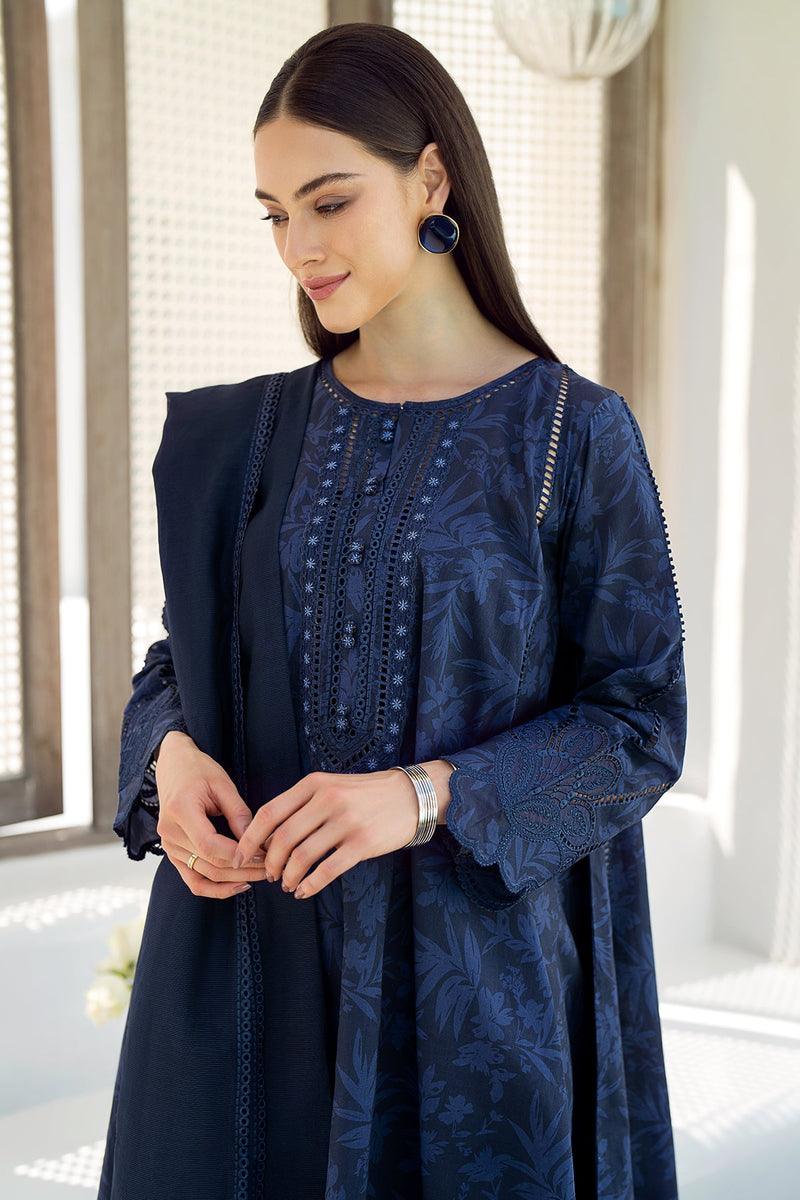 Baroque | Lawn Collection 24 | UF-544 by Baroque - Designer Dress - Type: Ladies Clothes - Available at Libayah - 100% Original