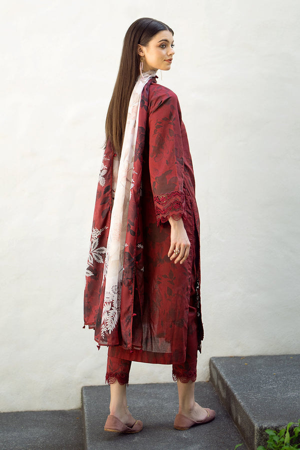Baroque | Lawn Collection 24 | UF-545 by Baroque - Designer Dress - Type: Ladies Clothes - Available at Libayah - 100% Original