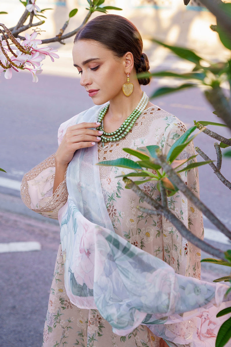 Baroque | Lawn Collection 24 | UF-591 by Baroque - Designer Dress - Type: Ladies Clothes - Available at Libayah - 100% Original