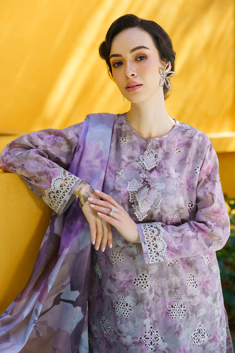 Baroque | Lawn Collection 24 | UF-579 by Baroque - Designer Dress - Type: Ladies Clothes - Available at Libayah - 100% Original