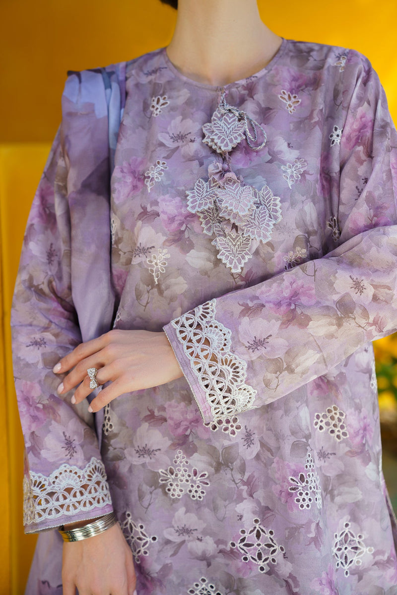 Baroque | Lawn Collection 24 | UF-579 by Baroque - Designer Dress - Type: Ladies Clothes - Available at Libayah - 100% Original
