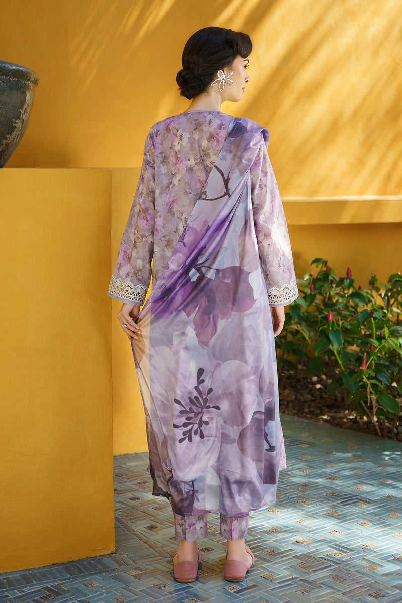 Baroque | Lawn Collection 24 | UF-579 by Baroque - Designer Dress - Type: Ladies Clothes - Available at Libayah - 100% Original