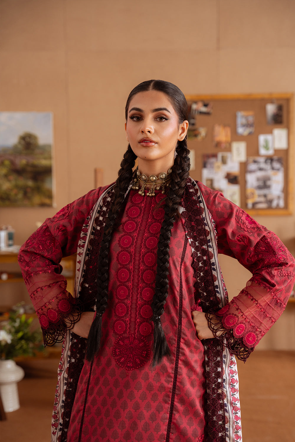 Saira Rizwan | Laanem Summer Lawn 25 | SEREN-A-SRL25-08 by Saira Rizwan - Designer Dress - Type: Ladies Clothes - Available at Libayah - 100% Original