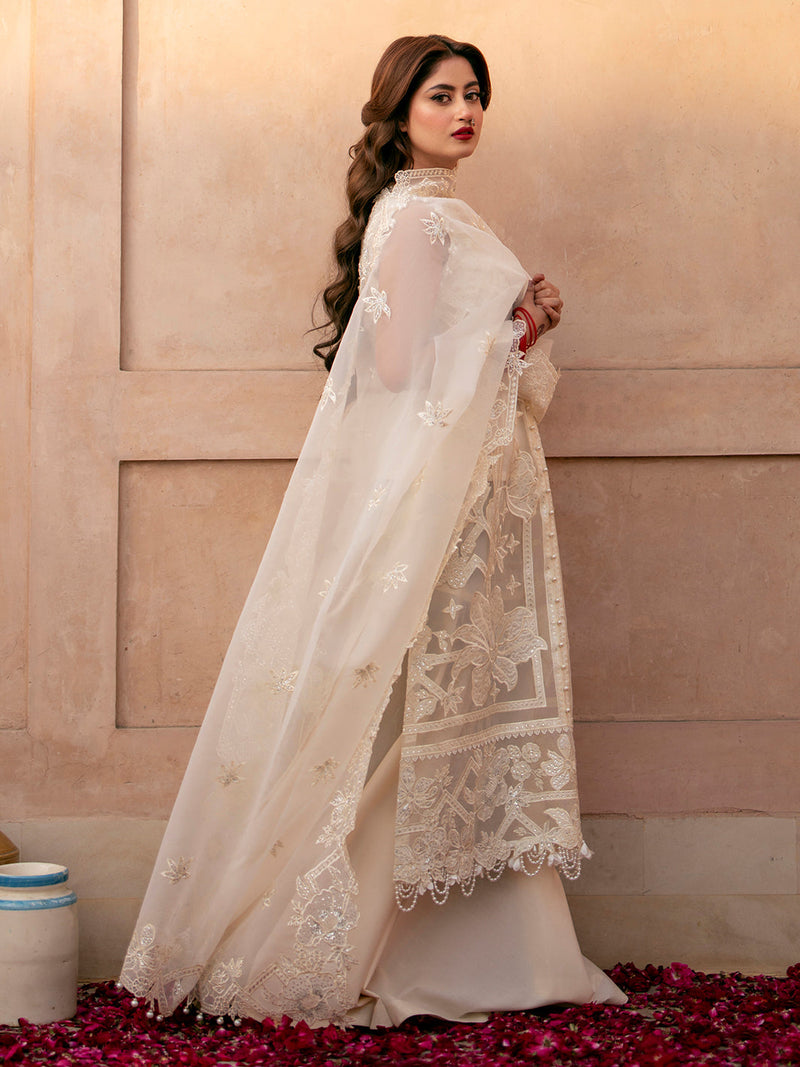 Binilyas | Dilbaro Embroidered Festive Lawn 24 | 402-B by Bin Ilyas - Designer Dress - Type: Ladies Clothes - Available at Libayah - 100% Original