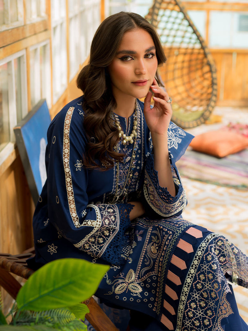 Mahnur | Bella Lawn 24 | BL - 02 by Mahnur - Designer Dress - Type: Ladies Clothes - Available at Libayah - 100% Original