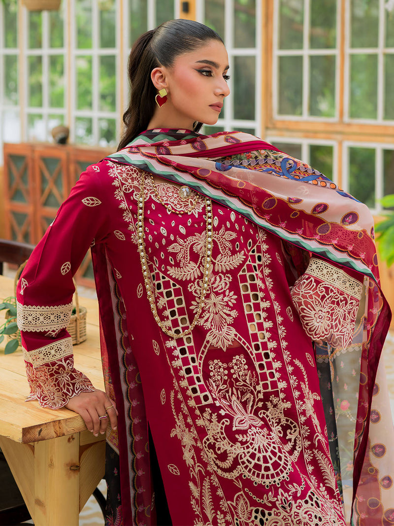 Mahnur | Bella Lawn 24 | BL - 08 by Mahnur - Designer Dress - Type: Ladies Clothes - Available at Libayah - 100% Original